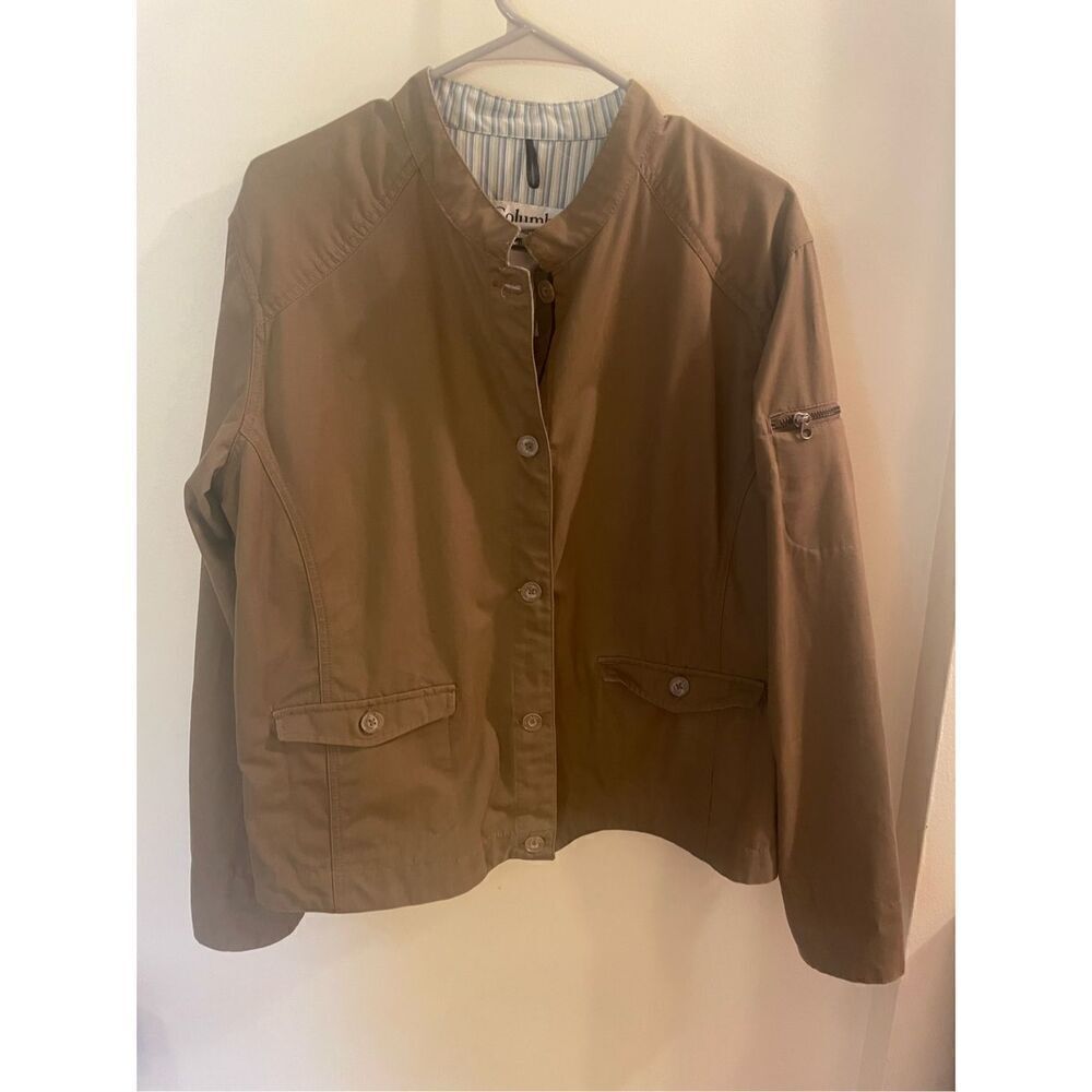 Columbia Brown Utility Jacket